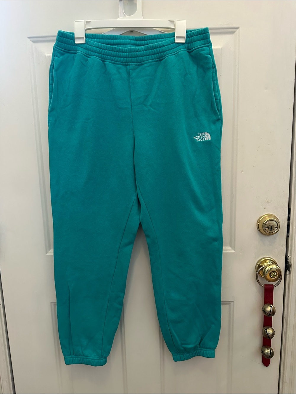 The North Face Teal Men's Sweatpants - Fleece Joggers